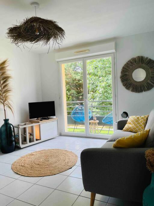 Appartement Cosy, Calme, Lumineux, Balcon, Parking Sarlat Exterior foto