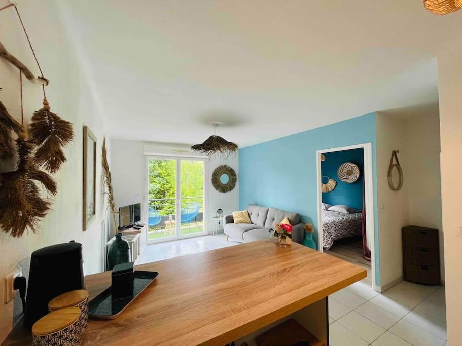 Appartement Cosy, Calme, Lumineux, Balcon, Parking Sarlat Exterior foto